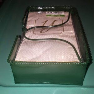 GREATDECOR w/GREEN hand towel dispenser, NWT